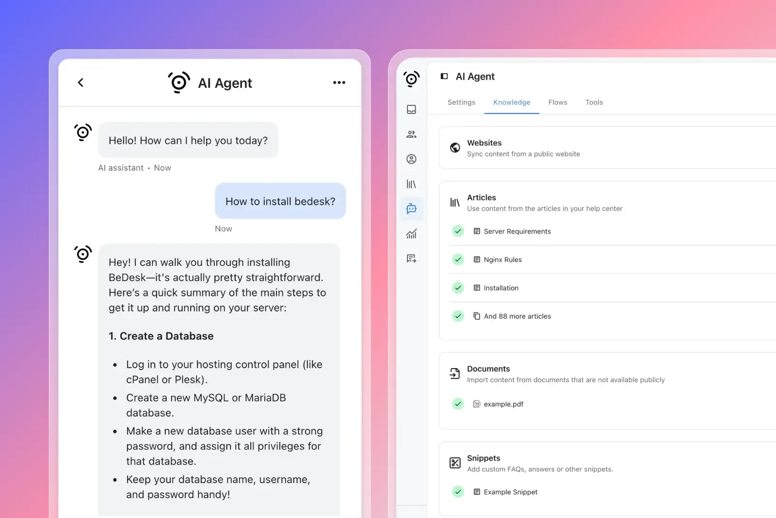 livechat - ai agent